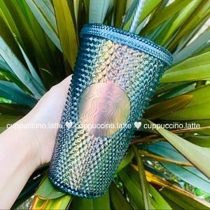 🖤LAST FEW🖤Starbucks Grande Fall Dark Black Studded Cup